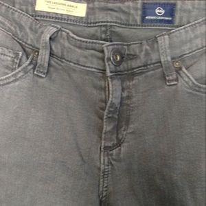 Ag Adriano Goldschmied super skinny ankle size 25 the legging ankle black